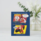 Mr. Incredible Birthday Invitation (Standing Front)