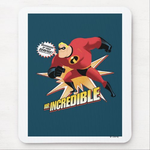 Mr Incredible Disney Mouse Pad