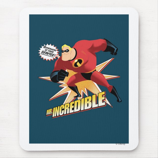 Mr. Incredible Disney Mouse Pad (Front)