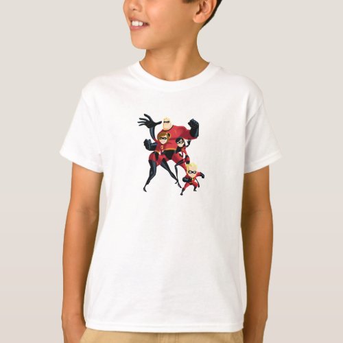 Mr Incredible Elastigirl Violet Parr Dash Parr T_Shirt