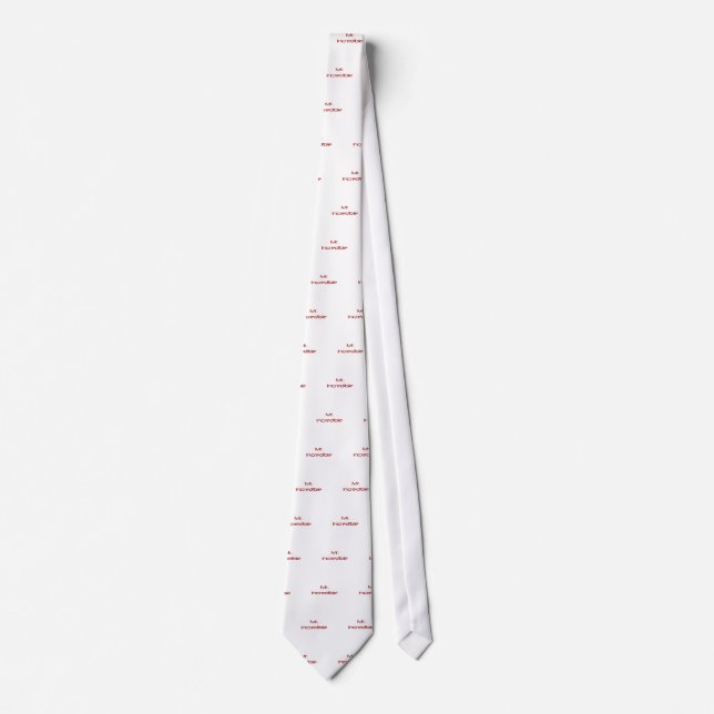 Mr. Incredible Neck Tie (Front)