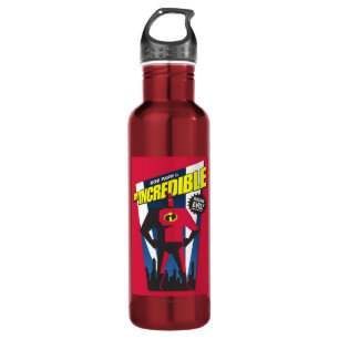 Mr Incredible Poster Art Disney Stainless Steel Water Bottle