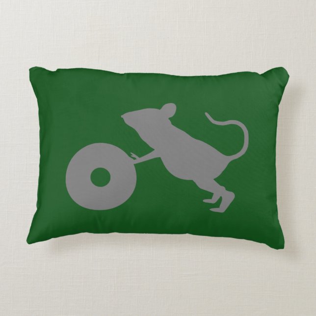 Mr. Jingles from Green Mile Accent Pillow (Back)