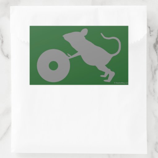 Mr. Jingles from Green Mile Rectangular Sticker Zazzle