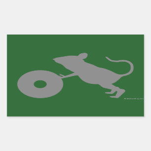 Mr. Jingles from Green Mile Rectangular Sticker