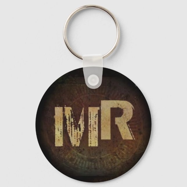 "MR" Keychain (Front)