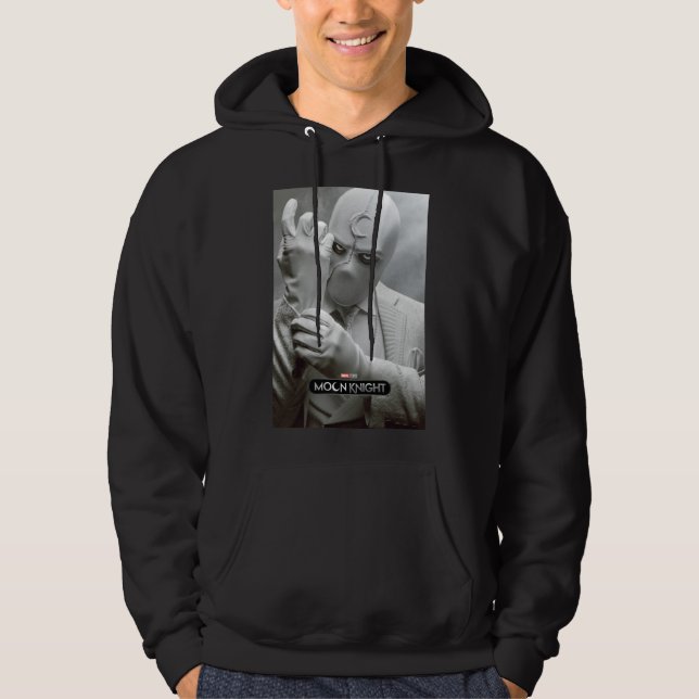 Mr. Knight Adjusting Glove Poster Art Hoodie (Front)