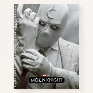 Mr. Knight Adjusting Glove Poster Art Notebook