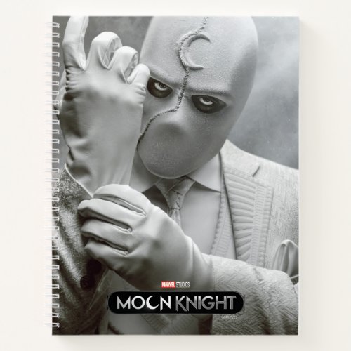 Mr Knight Adjusting Glove Poster Art Notebook