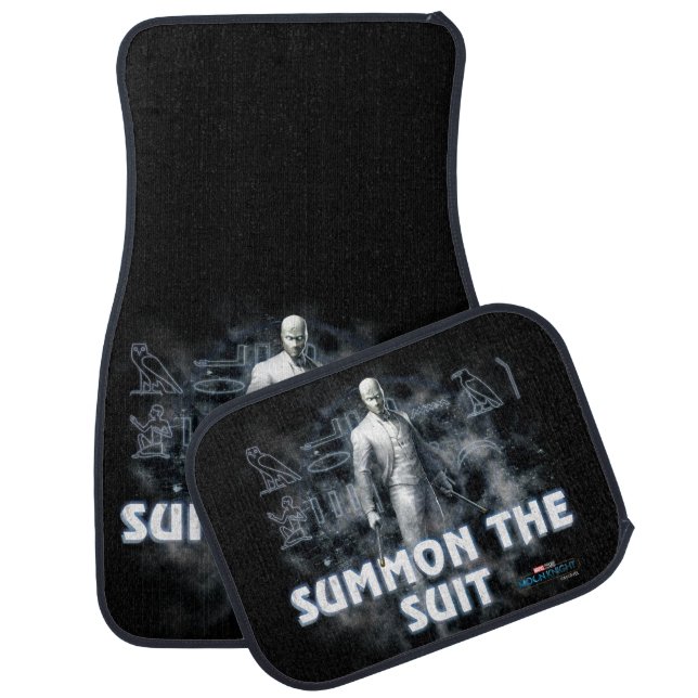 Mr. Knight - Summon The Suit Car Floor Mat (Set)