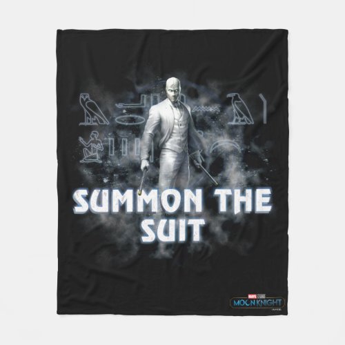 Mr Knight _ Summon The Suit Fleece Blanket