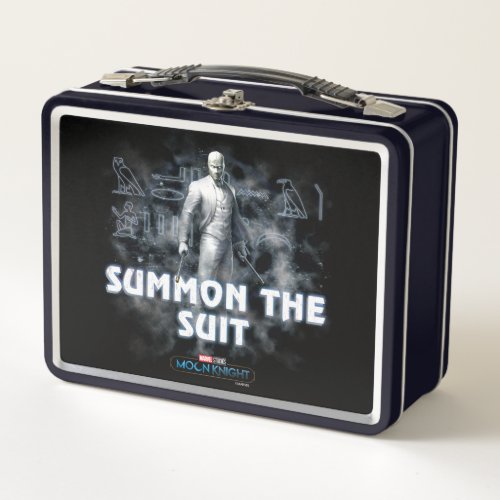 Mr Knight _ Summon The Suit Metal Lunch Box