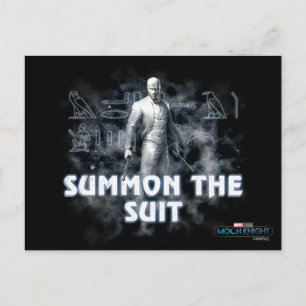 Mr. Knight - Summon The Suit Postcard