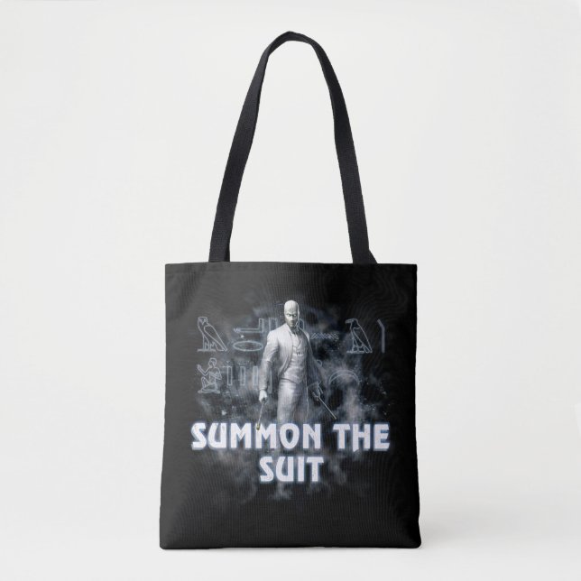 Mr. Knight - Summon The Suit Tote Bag (Front)