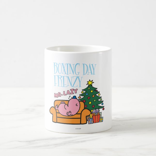 Mr. Lazy Resting On A Couch Coffee Mug (Center)