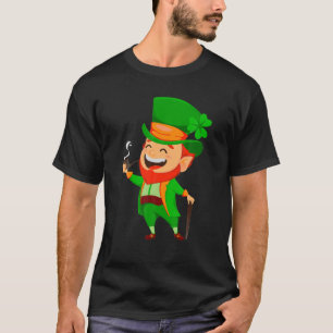 Mr. Leprechaun Irish Clover St Patrick's Day Green T-Shirt