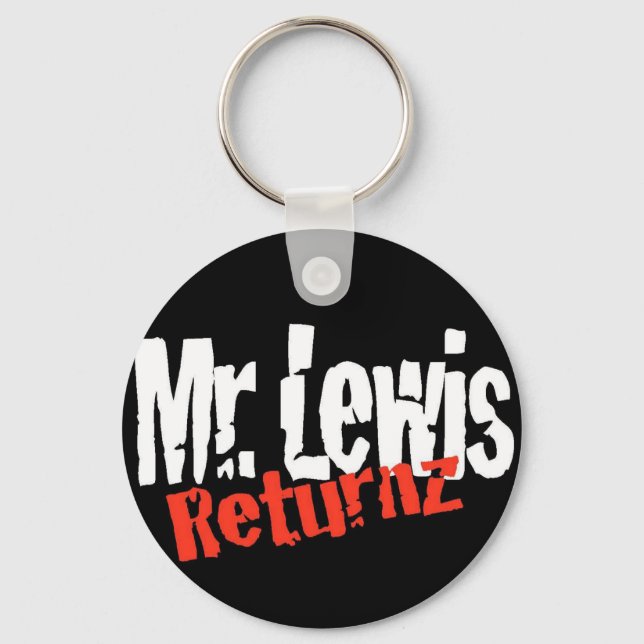 Mr Lewis Returnz Keychain (Front)