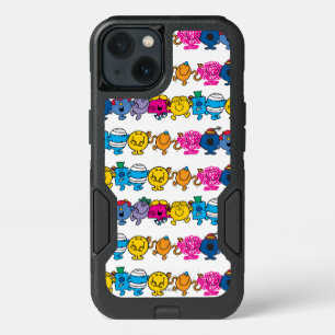 Mr. Little & Little Miss Character Pattern iPhone 13 Case