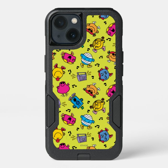 Mr. Little & Little Miss Pattern Otterbox iPhone Case (Back)