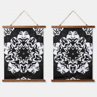 Mr Love Wood Topped Wall Tapestry