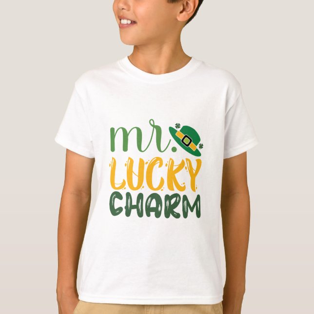 Mr. Lucky Charm St. Patrick’s Day T-Shirt (Front)