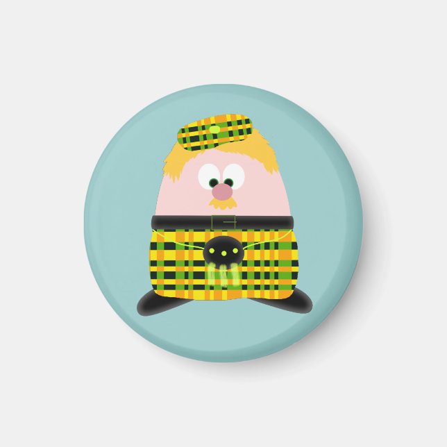 Mr Mac Haggis Magnet (Front)