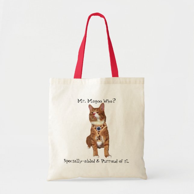 Mr. Magoo Specially-abled Tote Bag (Front)