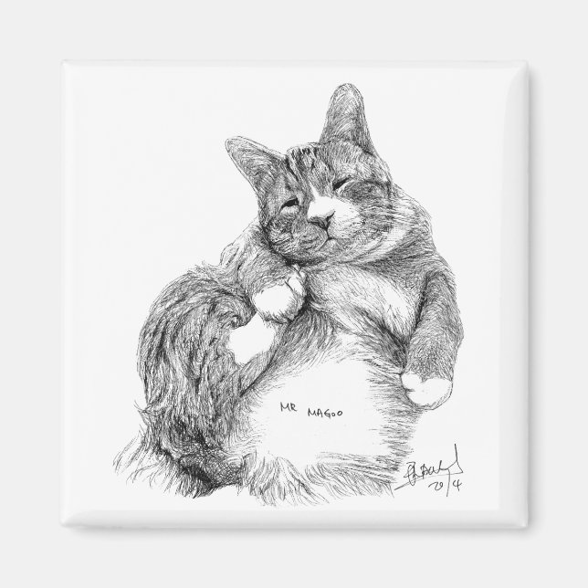 Mr. Magoo's FranFranMaster Magnet (Front)