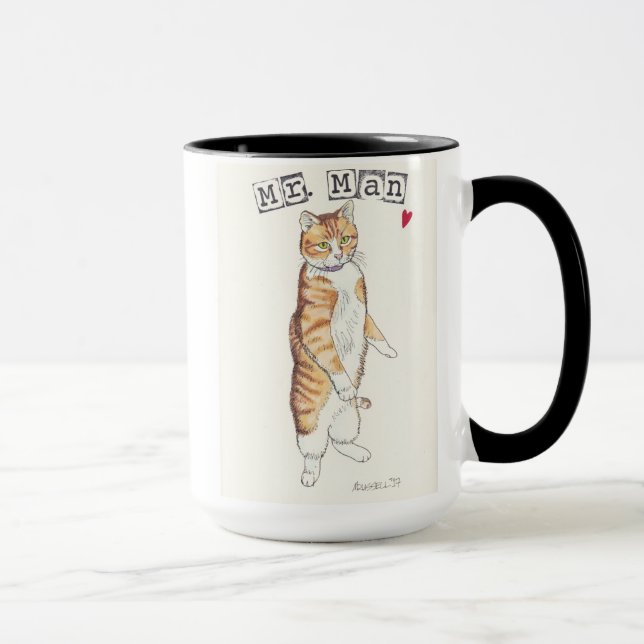 Mr. Man Mug (Right)