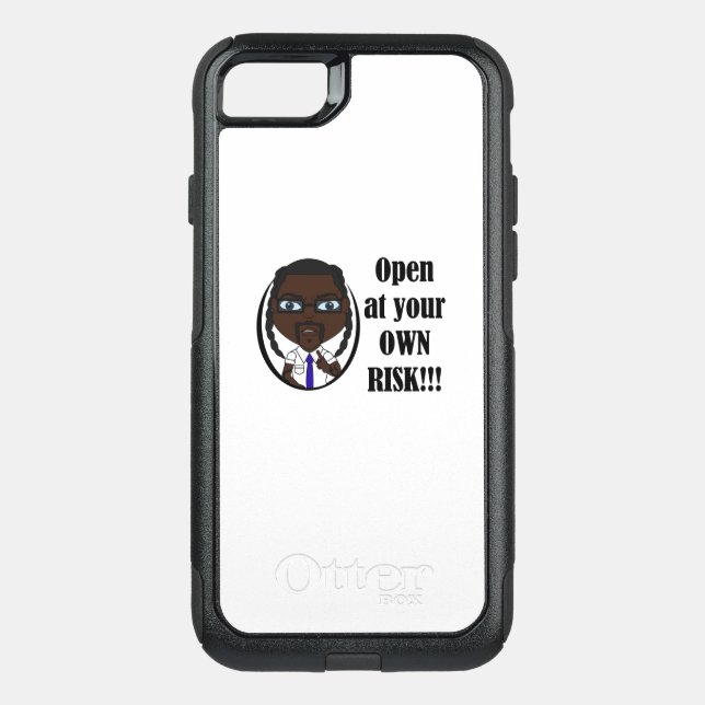 Mr. Markuss Polite Reminder Otterbox iPhone Case (Back)