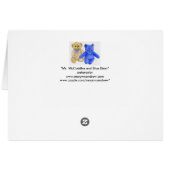 "Mr. McCuddles and Blue Bear" Cards (Back Horizontal)