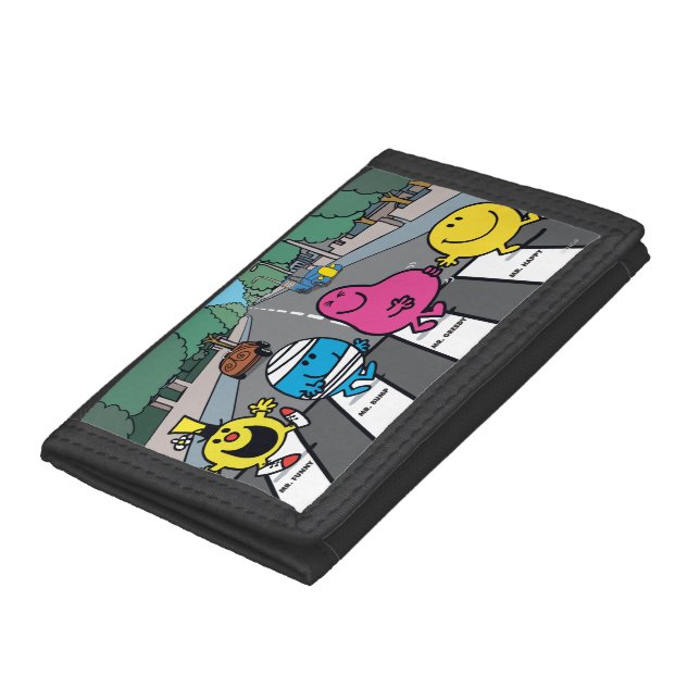 Mr. Men Abbey Road Walkers Trifold Wallet (Bottom)