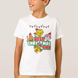 Mr Men Little Miss Best Christmas Ever T-Shirt