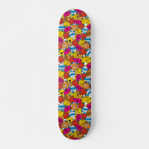 Mr Men & Little Miss Bright Smiling Faces Skateboard Deck