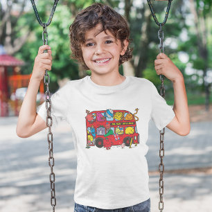 Mr Men & Little Miss Bus Tri-Blend Shirt
