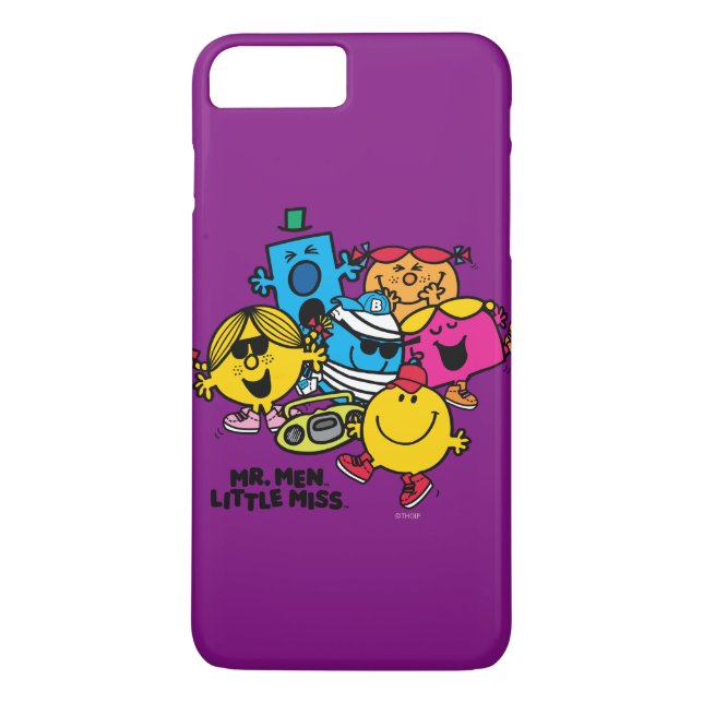 Mr. Men Little Miss Group Case-Mate iPhone Case (Back)