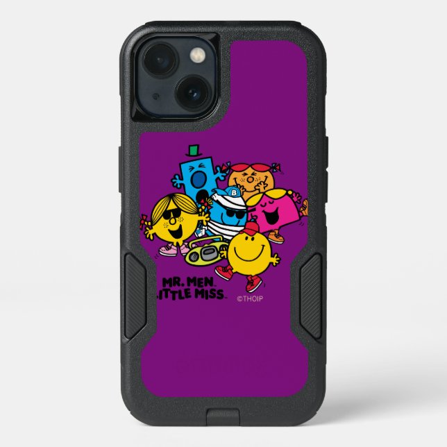 Mr. Men Little Miss Group Otterbox iPhone Case (Back)