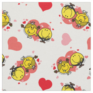 Mr. Men Little Miss Happy Sunshine Wedding Fabric