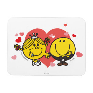 Mr. Men Little Miss Happy Sunshine Wedding Magnet