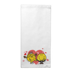 Mr. Men Little Miss Happy Sunshine Wedding Napkin