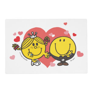 Mr. Men Little Miss Happy Sunshine Wedding Placemat