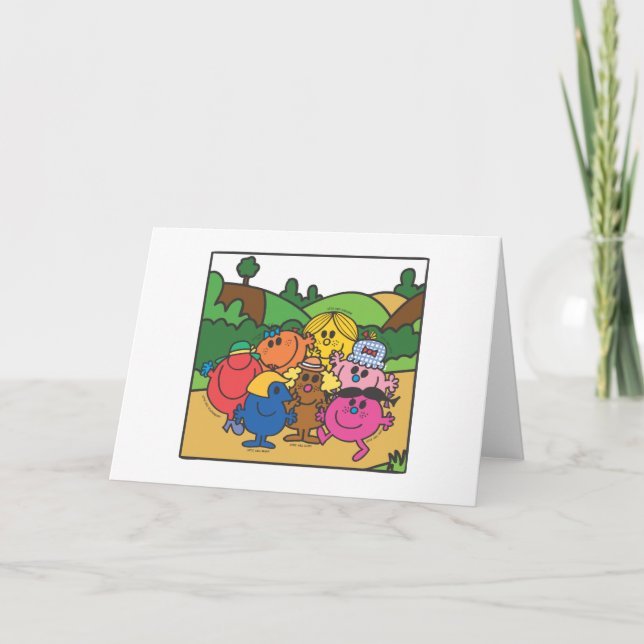 Mr. Men & Little Miss Mother's Day Card (Front)