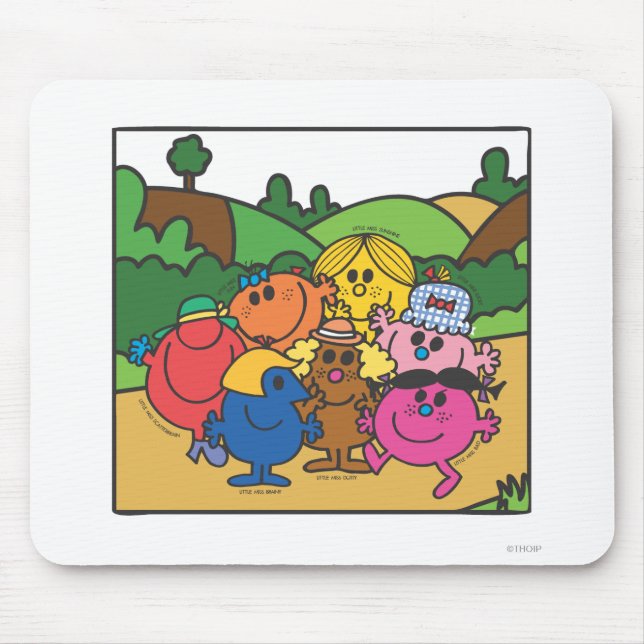 Mr. Men & Little Miss Mother's Day Mouse Pad (Front)
