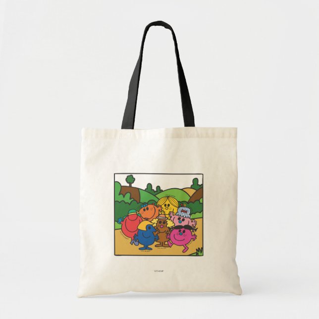Mr. Men & Little Miss Mother's Day Tote Bag (Front)