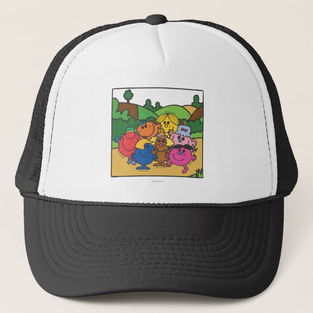 Mr. Men & Little Miss Mother's Day Trucker Hat (Front)