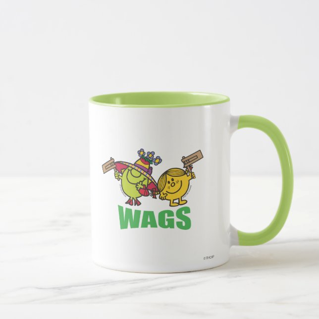Mr. Men Little Miss Wags Mug (Right)