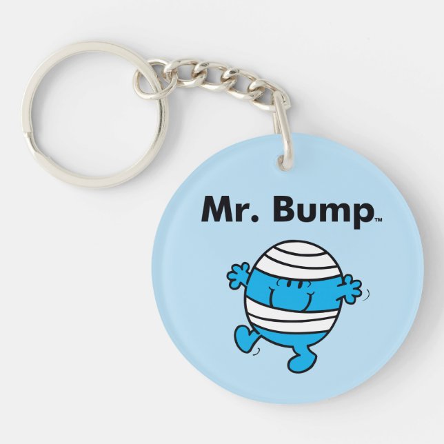Mr. Men | Mr. Bump is a Clutz Keychain (Front)