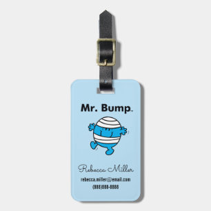 Mr. Men   Mr. Bump is a Clutz Luggage Tag
