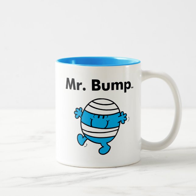 Mr. Men | Mr. Bump is a Clutz Two-Tone Coffee Mug (Right)