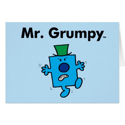 Mr. Men | Mr. Grumpy is a Grump Cards (Front Horizontal)